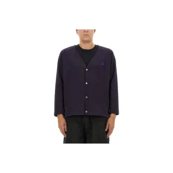 Needles V Neck Buttoned Cardigan