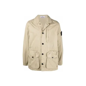 STONE ISLAND Jackets Men Khaki