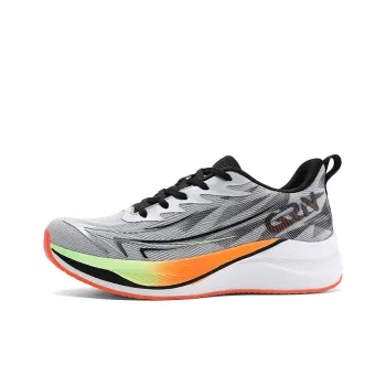 K bird Breathable Lightweight Rebound Low Top Racing Running Shoes Men's