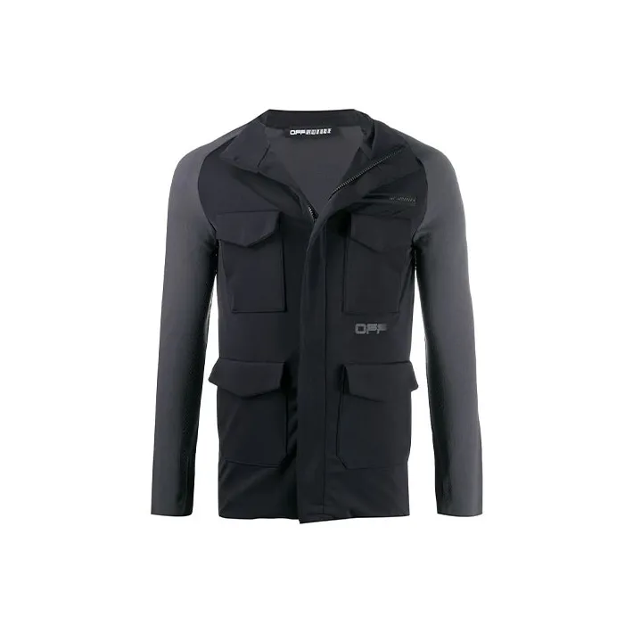 OFF WHITE Active Windblock Seamless Slim Fit Jacket-0