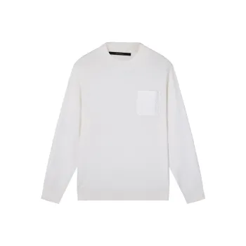 DAVID NAMAN FW23 Sweater Men's White