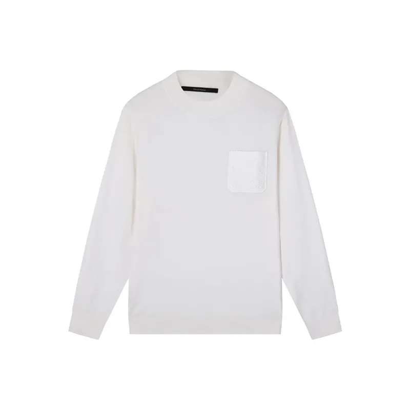 DAVID NAMAN FW23 Sweater Men's White-0
