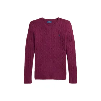 Polo Ralph Lauren Pony Embroidered Cable Knit Jumper