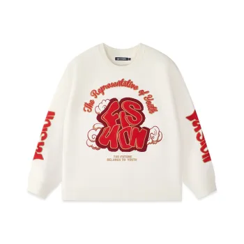 FILA FUSION FUSION LIFE Sweater Unisex Cloud White