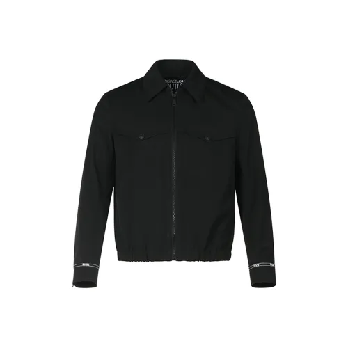 VERSACE JEANS COUTURE Coach Jacket Men's Black