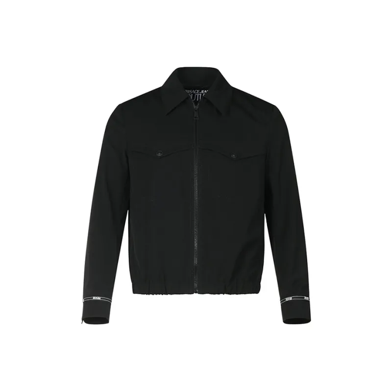 VERSACE JEANS COUTURE Coach Jacket Men's Black-0