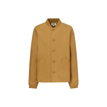UNIQLO Jackets Men Mustard