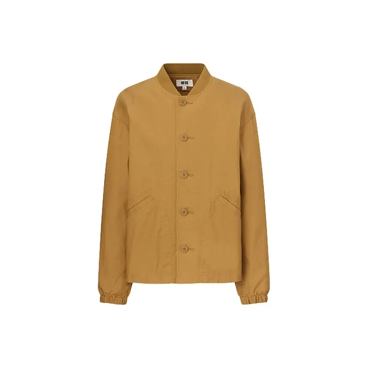 UNIQLO Jackets Men Mustard-0
