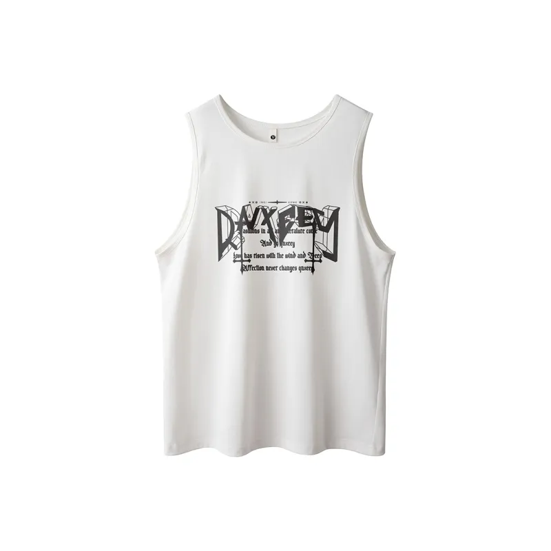 Qnxeey Tank Tops Unisex-12