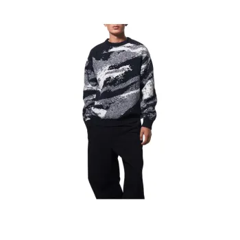 H&M New Year Sweaters Men Black/Gray