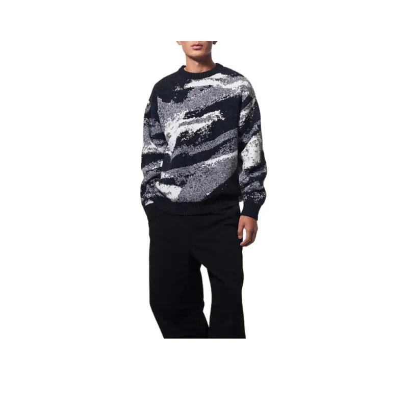 H&M New Year Sweaters Men Black/Gray-0