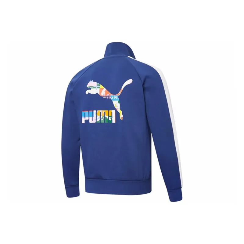PUMA Jackets Men Blue-0