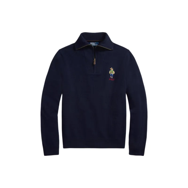 HUGO BOSS Sweater Men's Marine Blue-0