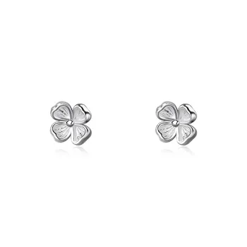 WAW S999 Fine Silver Stud Earrings Women's