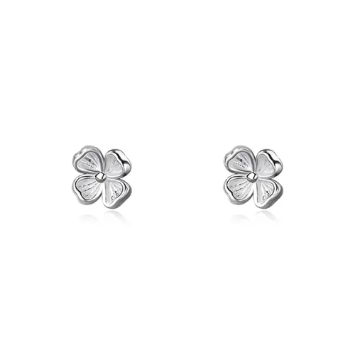 WAW S999 Fine Silver Stud Earrings Women's