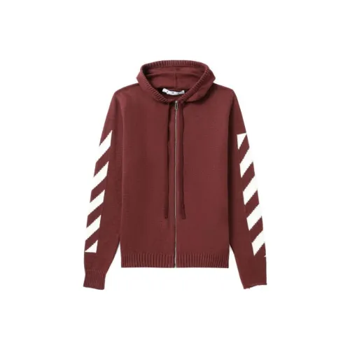 OFF WHITE Knitwear, Regular Fit Men's Red