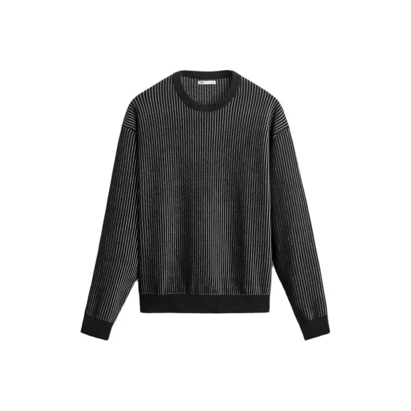 ZARA Sweaters Men Black-0