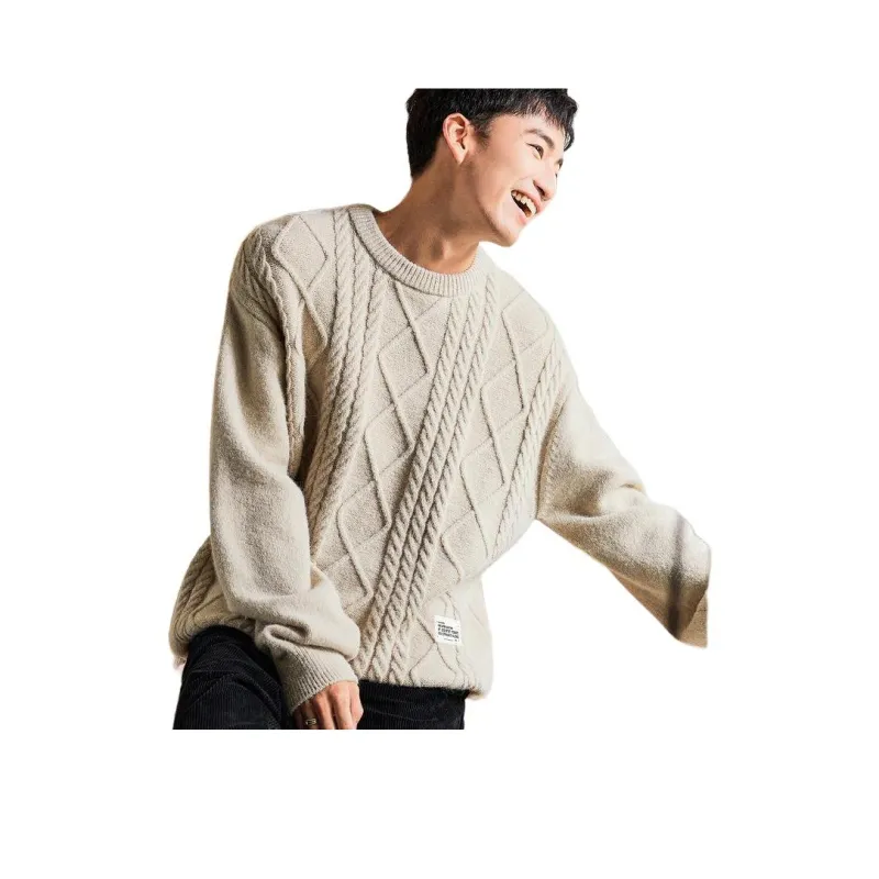 Tonlion Sweaters Men Heather Gray-0
