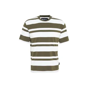 BARBOUR T Shirts Men Olive