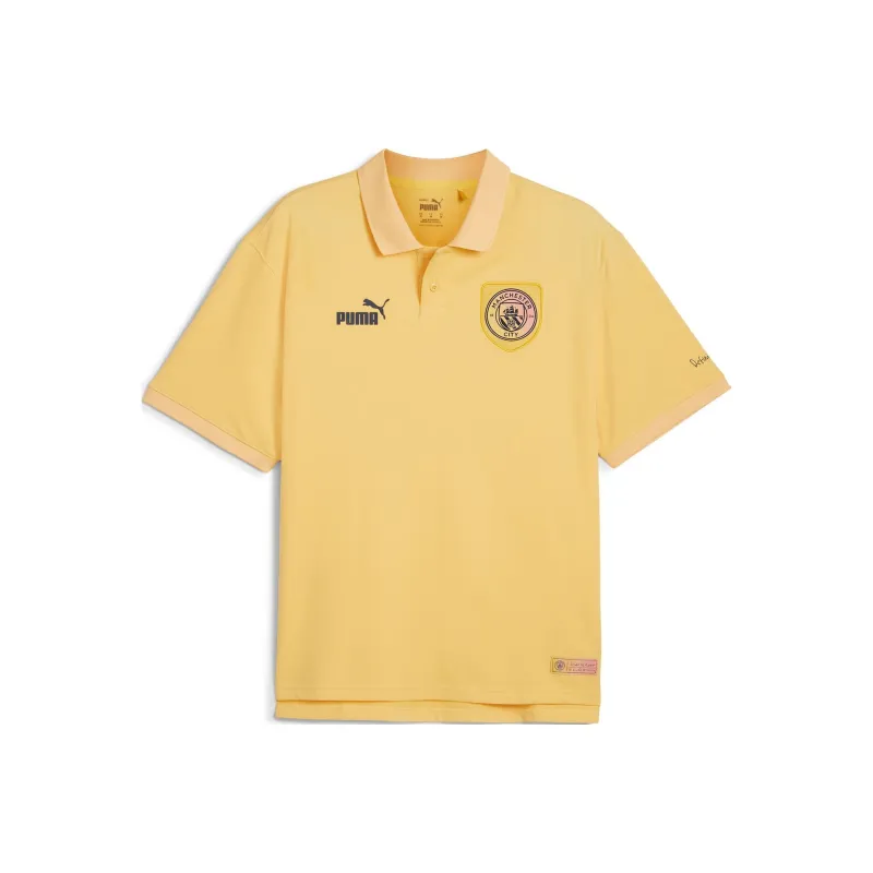 PUMA Manchester City FC NG Polo Shirt Men's Linen-0
