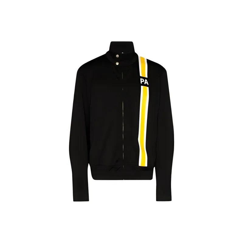 PALM ANGELS Monogram Striped Track Jacket-0
