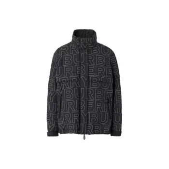 Burberry Embroidered Logo Packaway Jacket