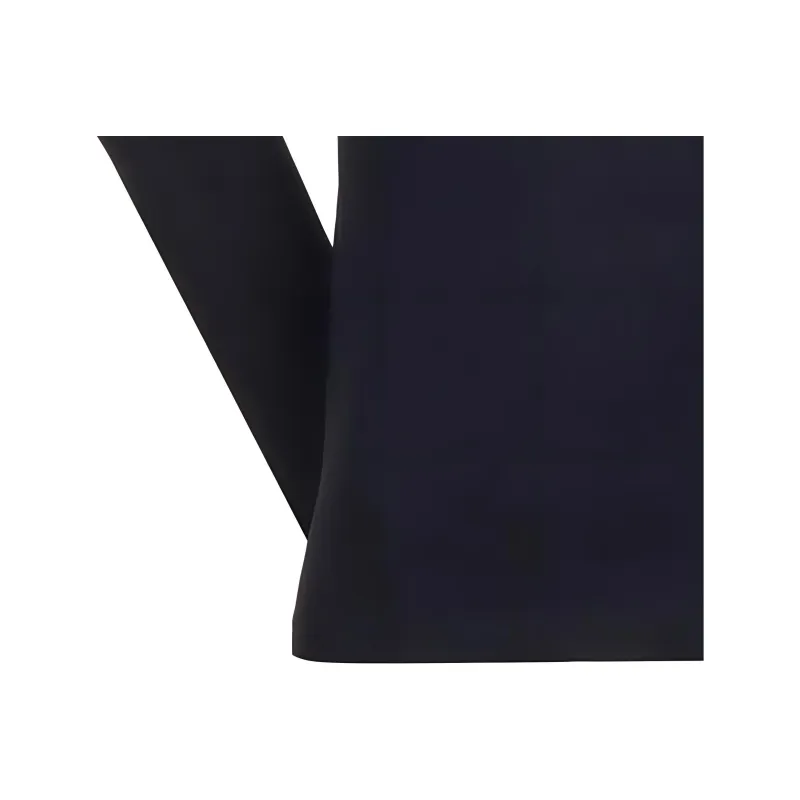 HUGO BOSS Logo Embroidered Long Sleeved Polo Shirt-5