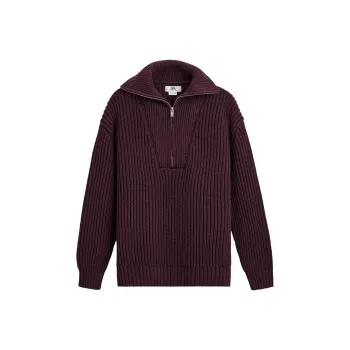ZARA Sweater Men's Burgundy Red
