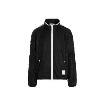 THOM BROWNE Logo Patch Lightweight Jacket