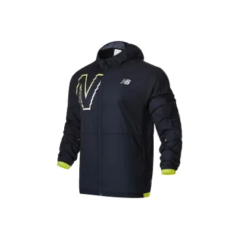 New Balance Jackets Men Dark Blue