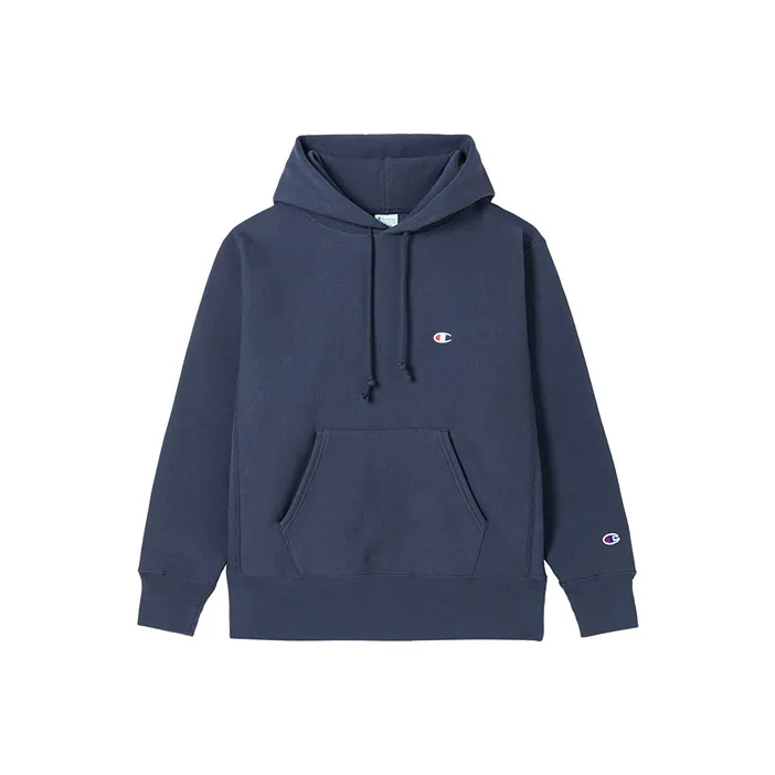 Champion Sweatshirt Japan Version Unisex Navy Blue-0