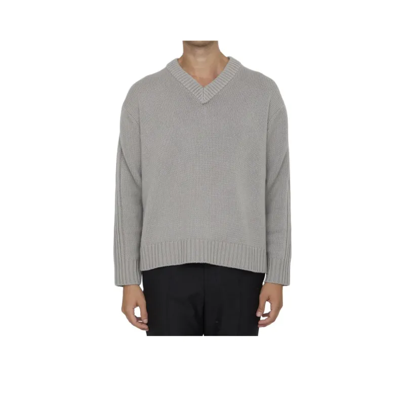 Lisa Yang Sweaters Men Gray-0