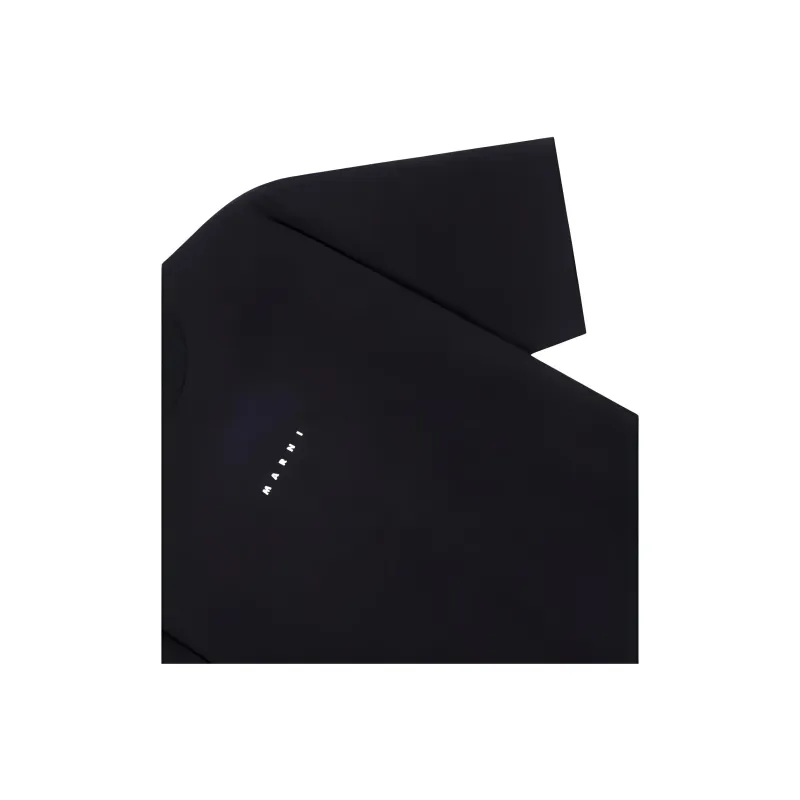 MARNI Logo Printed Crewneck T Shirt-6