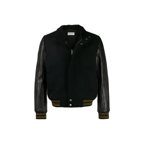 SAINT LAURENT Jackets Men Black