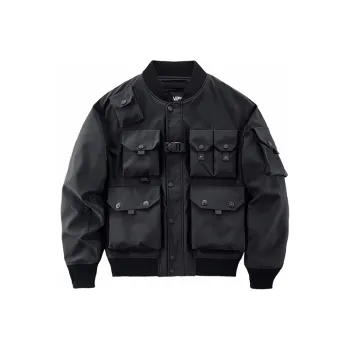 VIP Loose Fit Workwear Jacket Unisex Black