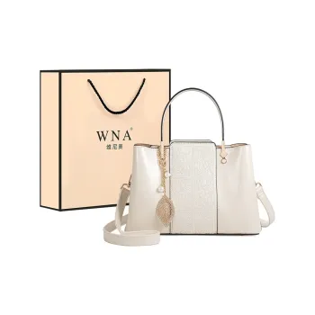 Vigno Synthetic Leather Handbag, Shoulder Bag, Crossbody Bag Women's White