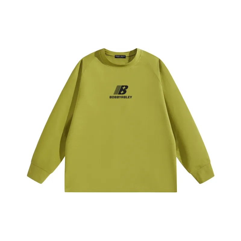 BOBBY ABLEY Sweatshirt Unisex Mustard Yellow-3