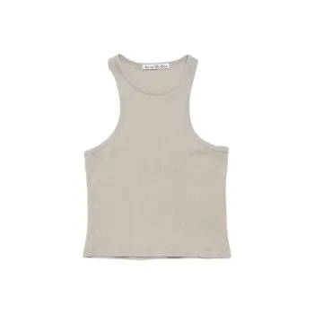 Acne Studios 2024 Autumn/Winter Collection FW24 Tank Tops Unisex Bright Gray