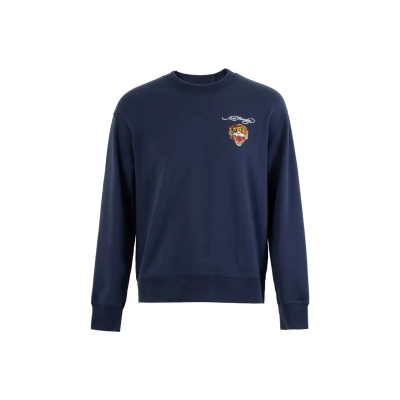 Ed Hardy SS24 Sweatshirt Men's Midnight Blue-0