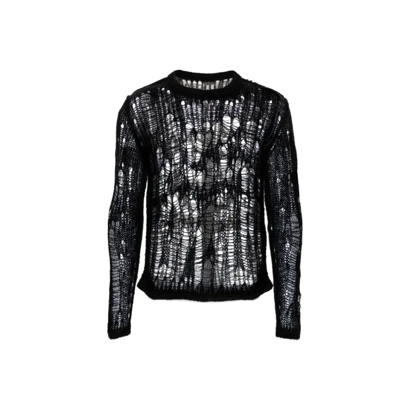 RICK OWENS Biker Level Knitted Jumper-0