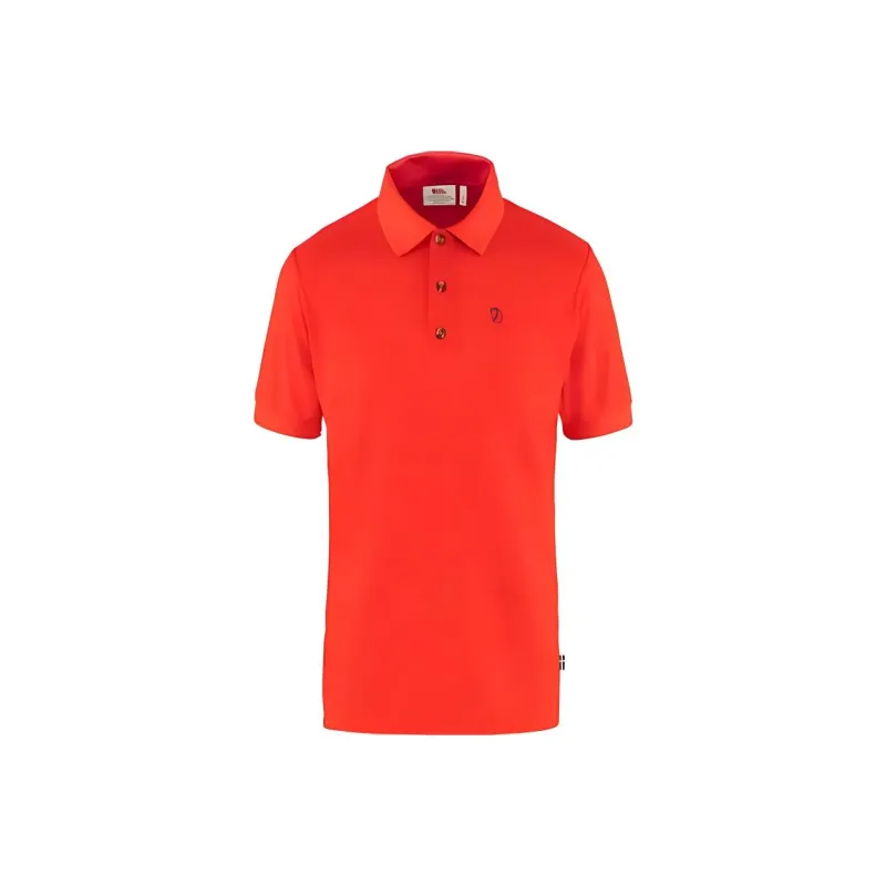 Fjallraven Polo Shirt Men's Orange-0