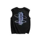 Black (Gothic Circle Chest Logo _Gothic Circle Back Logo)