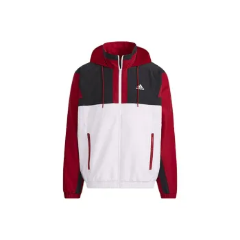Adidas Jacket Men's White Red Multicolor