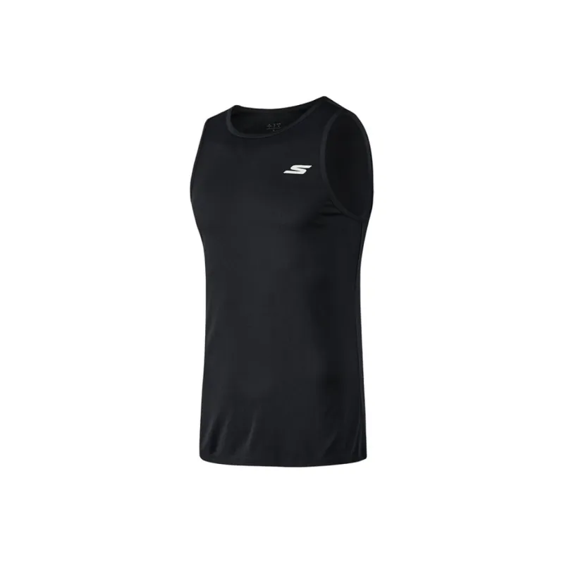 Skechers Tank Tops Men's Carbon Black-0