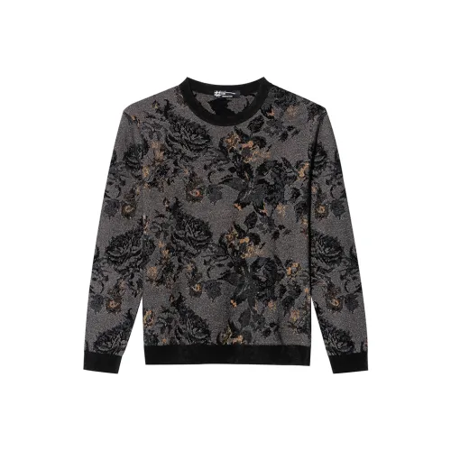 ANDREW MACKENZIE FW24 Knitwear Men's Black Gray