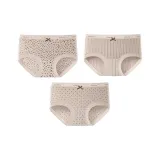 [3 Pack]Leopard Print Coffee+Wave Pattern+Dot Pattern