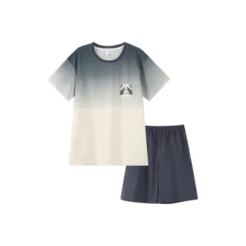 XUANZHITING Pajama Set Men's Blue