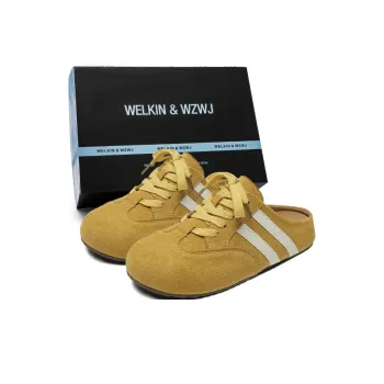 WELKIN&WZWJ Odor Resistant Abrasion Resistant Slip Resistant Closed Toe Slippers Women's