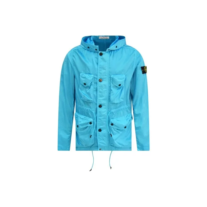 STONE ISLAND Jackets Coats Men's Blue-0