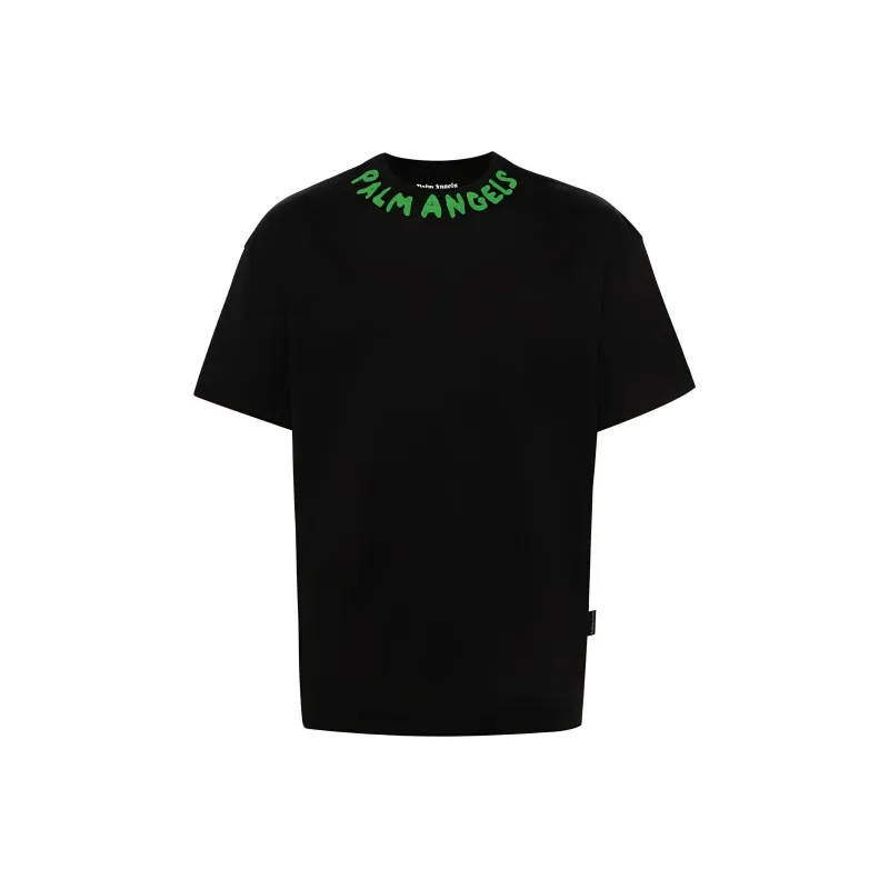 PALM ANGELS Seasonal Logo T Shirt-0